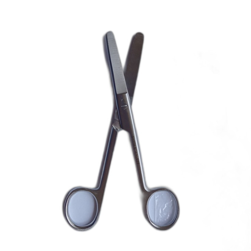 Gunting Tumpul Tumpul Lurus 14 cm. Gunting TU TU STR 14cm.