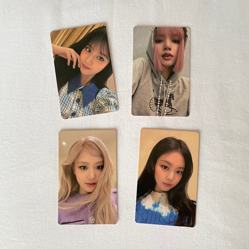 Blackpink - weverse early bird membership photocard pc wv - jennie jisoo rosé rose lisa