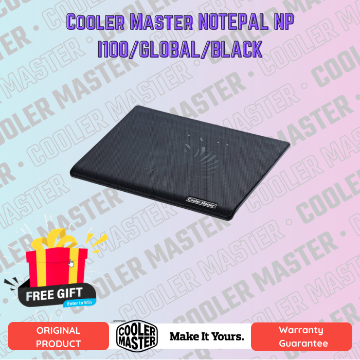 Cooler Master NOTEPAL NP I100/GLOBAL/BLACK