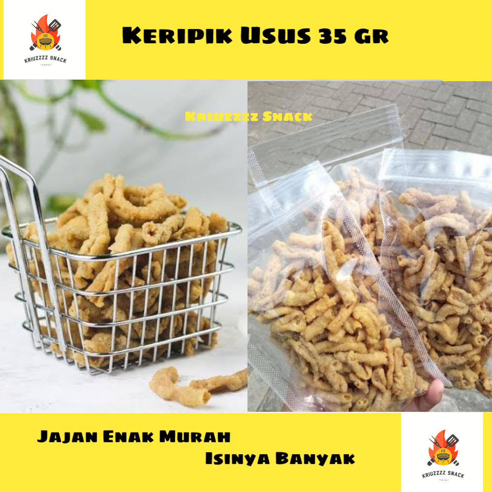 

Keripik Usus Premium Rasa Original