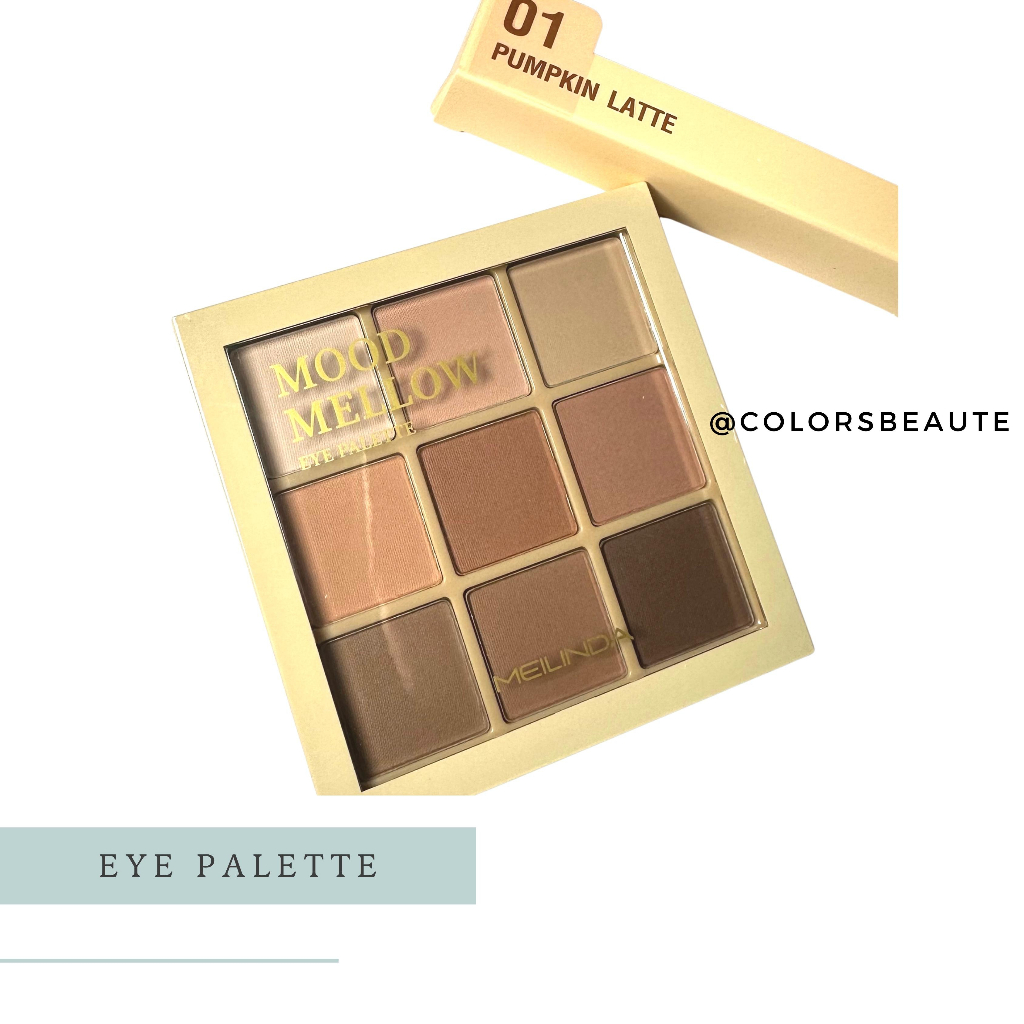Meilinda Mood Mellow Eye Palette | eyeshadow meilinda