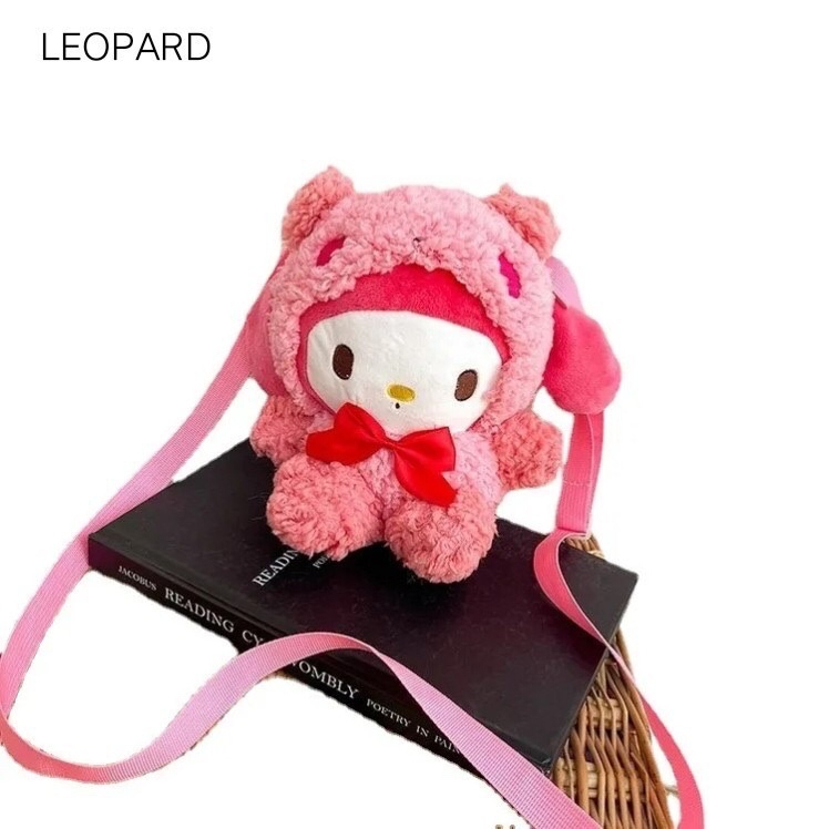 Tas Selempang LOLITA Boneka Lucu Tas bulu selempang bahu tas selempang boneka/ Tas melody Bulu Lucu Imut Gemoy