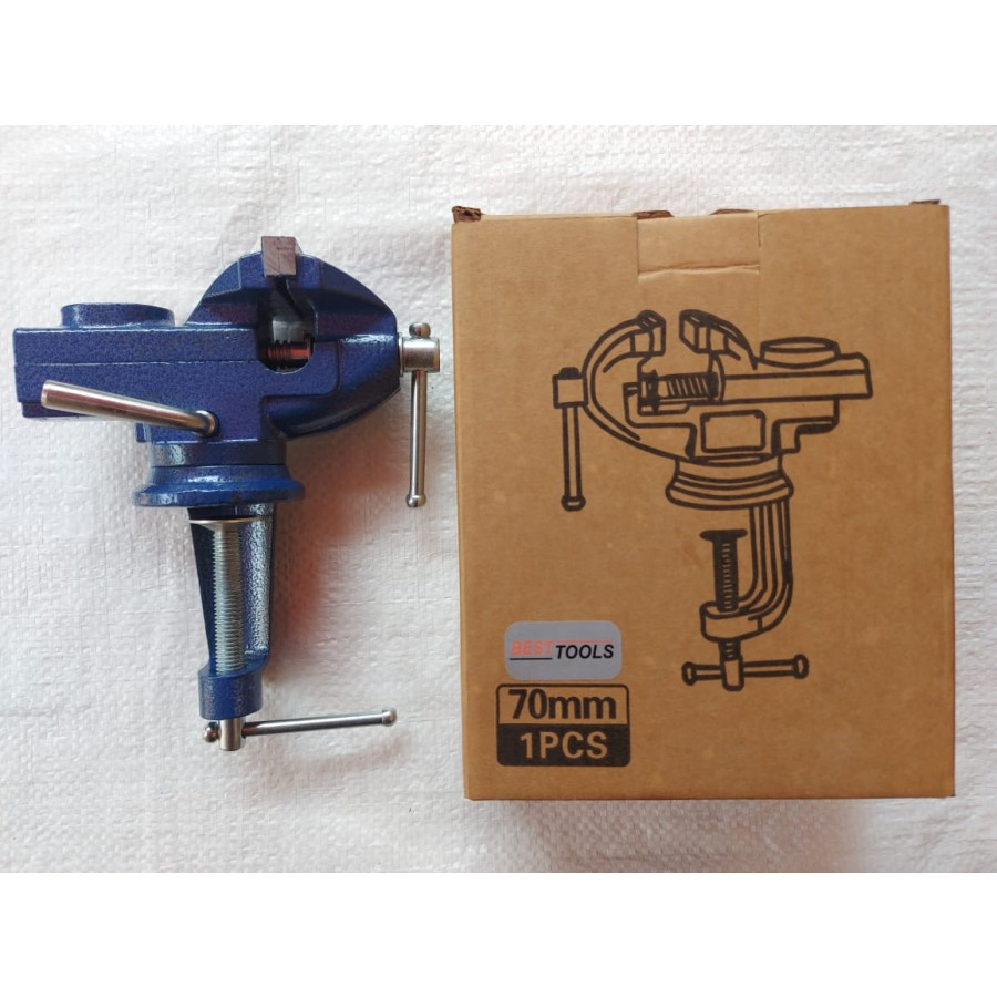 Jual Catok Meja Putar Anvil Mm Ragum Tanggem Table Clamp Vise Shopee Indonesia