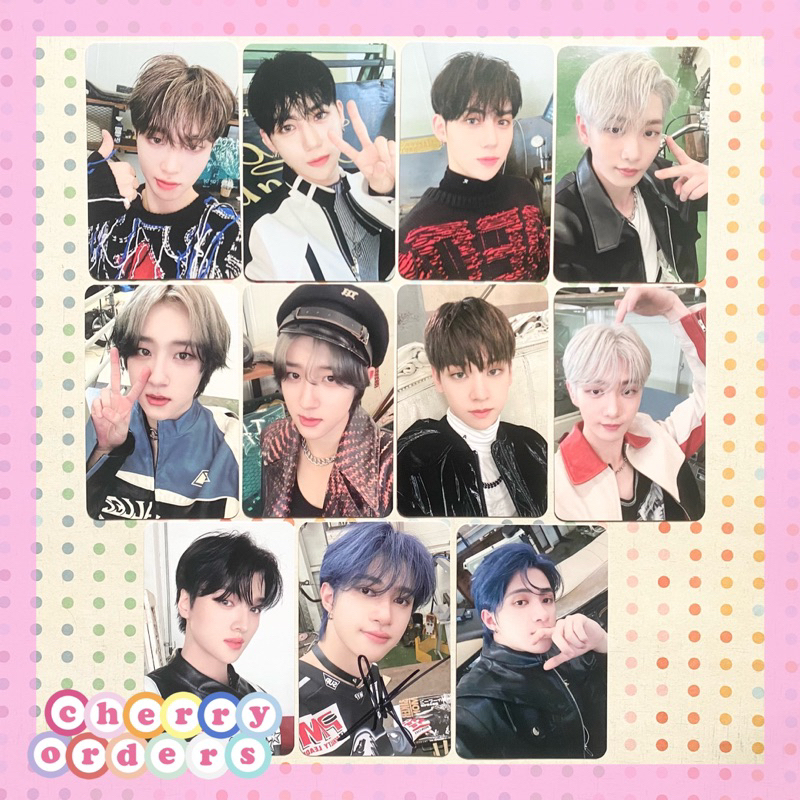 DRIPPIN Photocard Benefit Video Call Event MAKESTAR 1.0 R1 : Villain The End Hyeop Yunseong Changuk Dongyun Minseo Junho