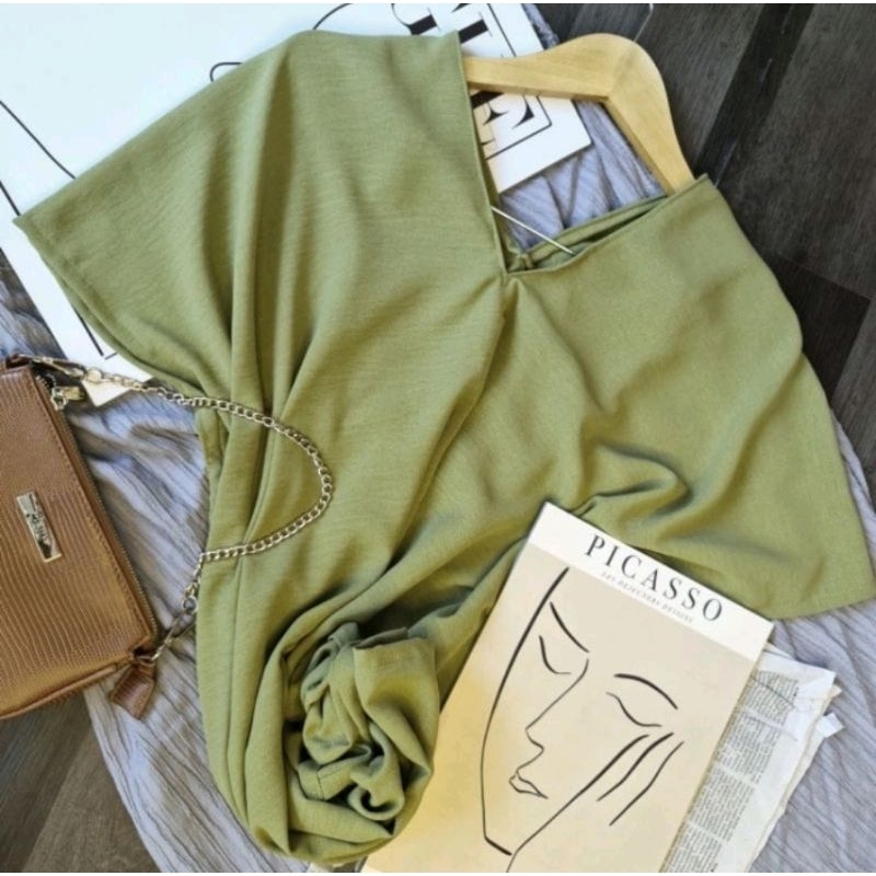 KAFTAN OUTER /NAGITA LONG SQUARE /KAFTAN JUMBO TUNIK WANITA