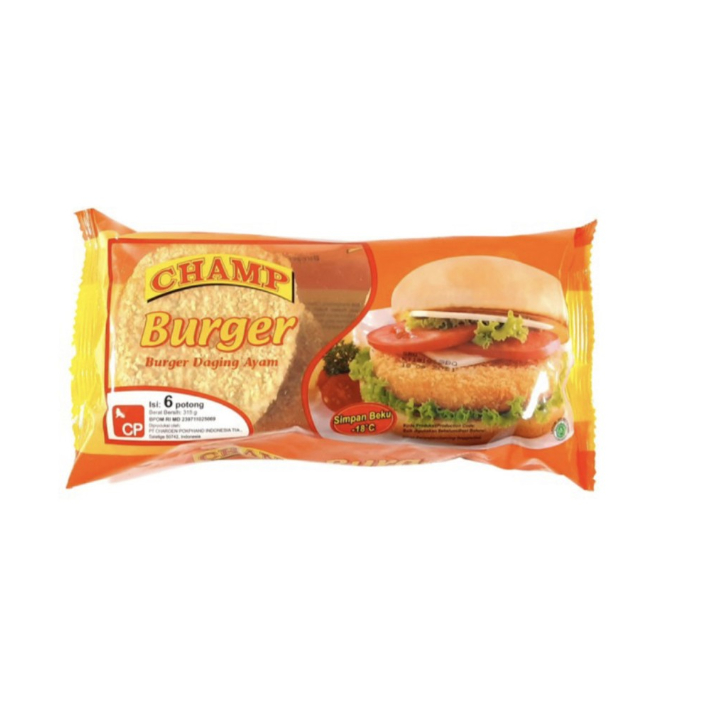 

SFM - Champ Burger Daging Ayam 315grm