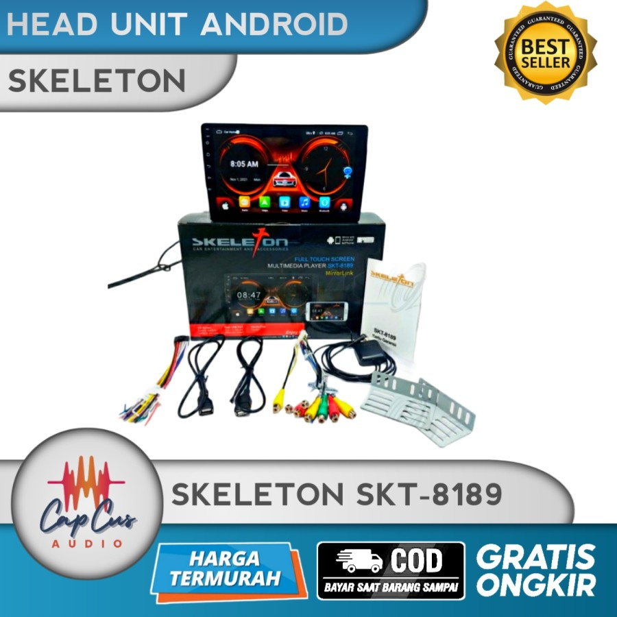 Jual Head Unit Android Skeleton Inch Head Unit Skeleton Skt