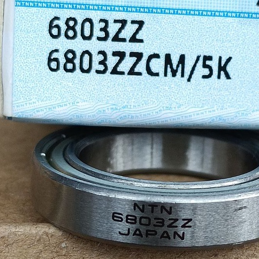 Bearing 6803 ZZ NTN Laher 6803 ZZ NTN