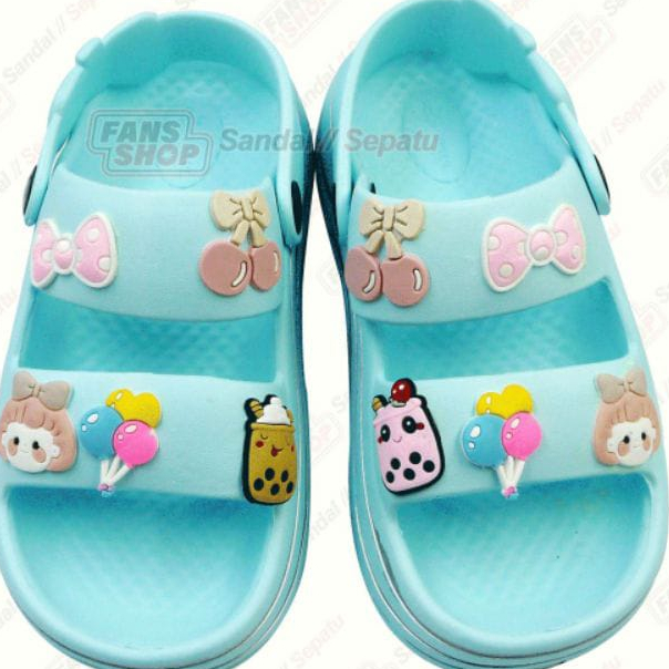 Sandal gunung anak Perempuan Korean Style Kekinian 808C - 808E(28-35) Sandal Gunung Korean Style kekinian