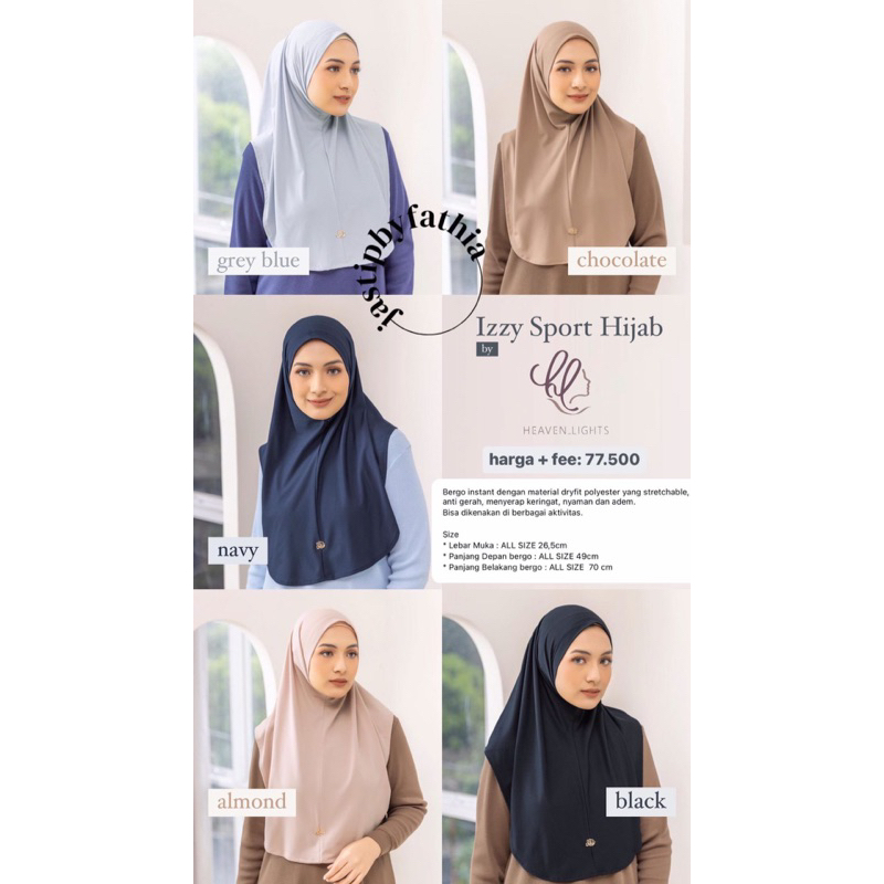 izzy sport hijab by heaven lights