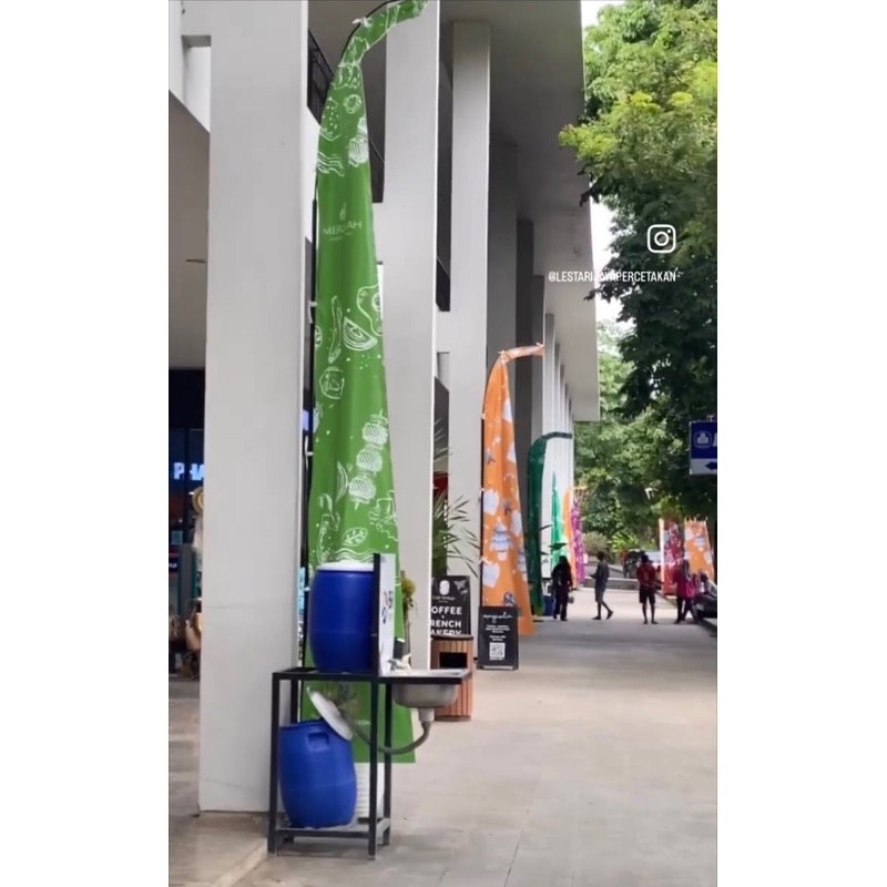 umbul-umbul cloth banner