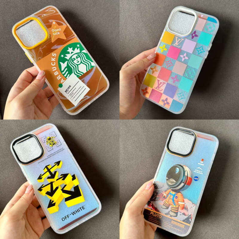 Casetify Hologram Case Iphone 14 Pro Max 13 Pro 12 13Pro 14Pro 14 Plus 11 X Xs Xr Xsmax 7 8 Plus Offwhite LV Starbucks NASA