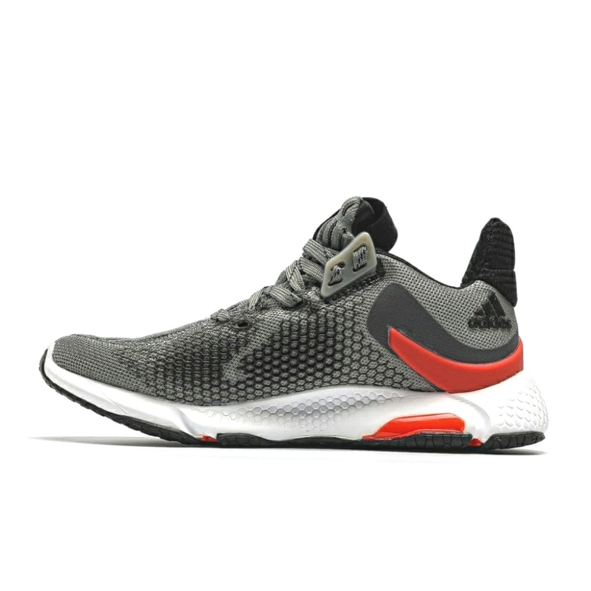 Adidas Alphabounce Instinct M Cool 2020 'Grey/Red-White' Runing Shoes Sneakers (Unisex/Sport) CG5593
