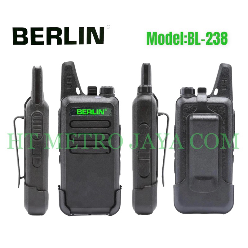 WALKIE TALKIE HT BERLIN BL 238 UHF