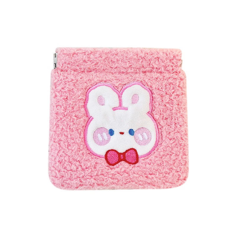 ANNE FUR MINI WALLET / DOMPET POUCH MINI SERBAGUNA / DOMPET MINI TEMPAT KOIN / TEMPAT PENYIMPANAN CHARGER AIRPODS