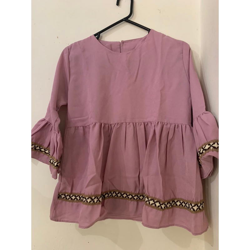 Candy Lady blouse polos pink