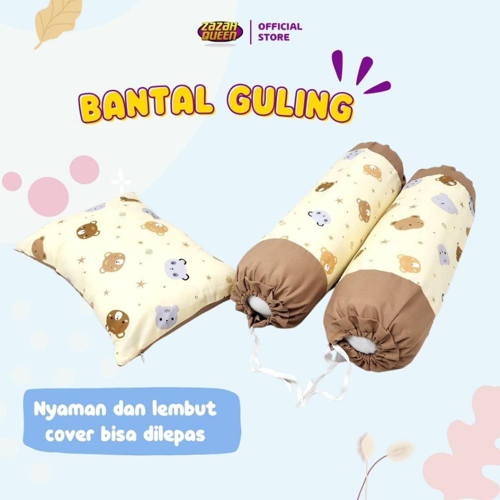 Bantal Bayi / Baby Pillow Set / Bantal Guling Bayi