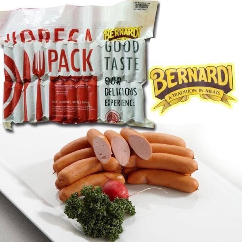 

sosis bernardi horeca pack 1kg