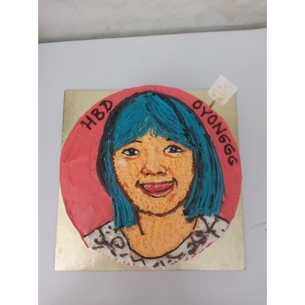 

Kue Cici Rambut Biru