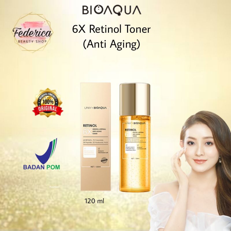 Bioaqua 6X Gentle-A Retinal Anti Aging Toner Retinol