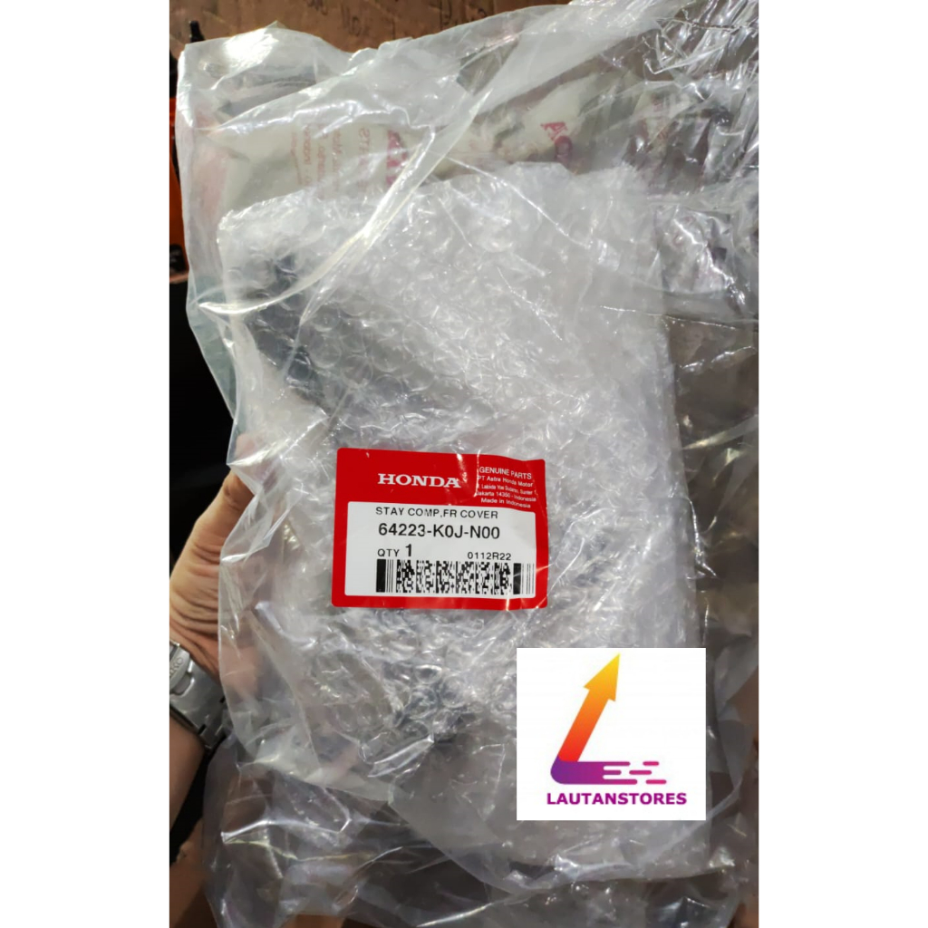 64223-K0J-N00 Dudukan Tameng Lampu Depan Stay Comp Front Cover Genio