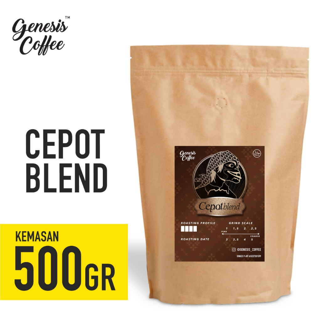 

GENESIS CEPOT BLEND KEMASAN KRAFT 500GR