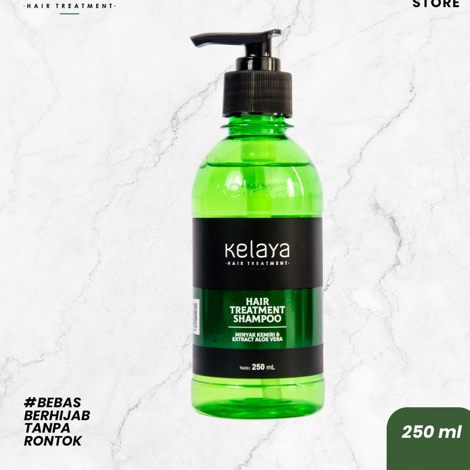 BPOM Kelaya Hair Treatment Shampoo 250ml Penebal Penumbuh Rambut Mencegah Rontok