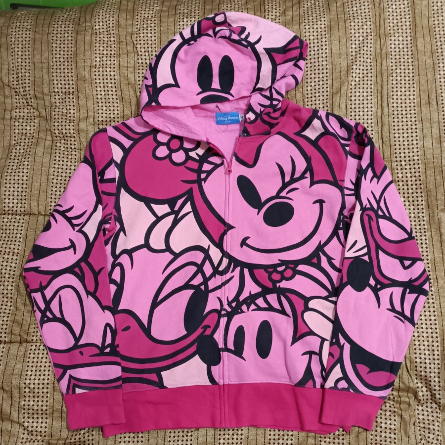 jaket hoodie zipper Disney original