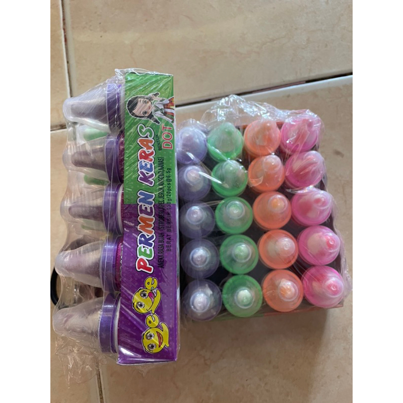 

Permen dot jadul isi 20pcs