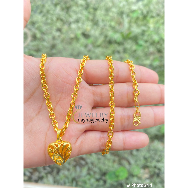 Kalung Medan 4/5 Suku uk 75cm / Lapis Emas 24k