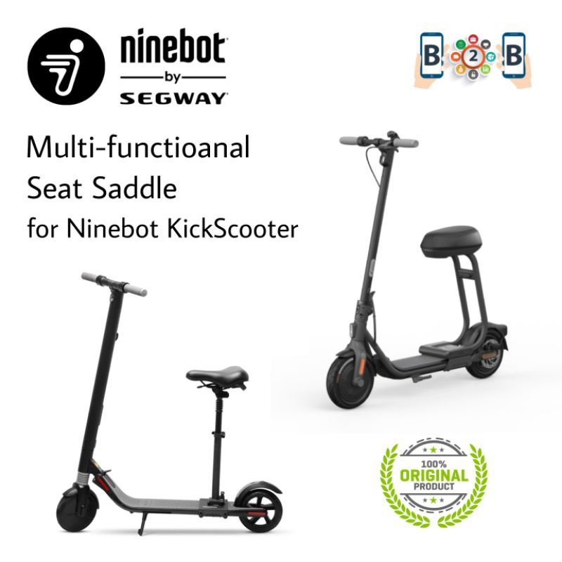 Ninebot Saddle Multi Functional Scooter Seat For Electric KickScooter by Segway Jok Skuter