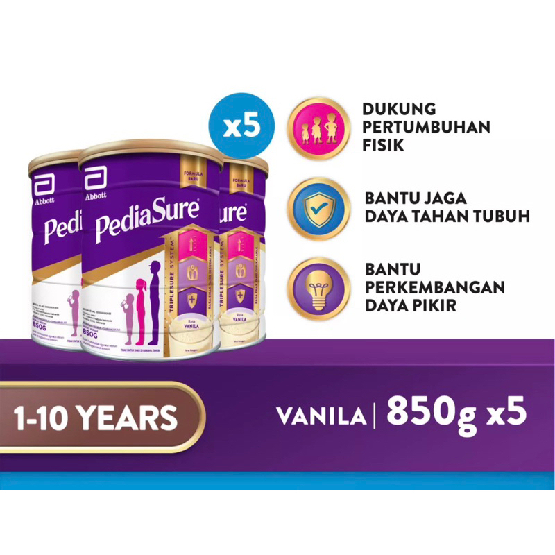 Susu Pediasure Vanila 850gram
