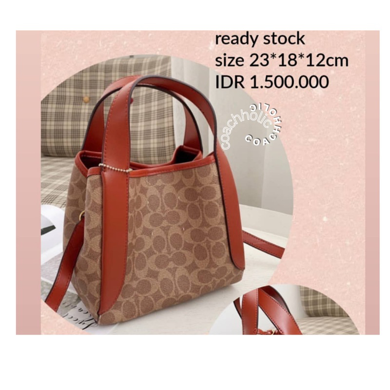 coach hadley hobo original