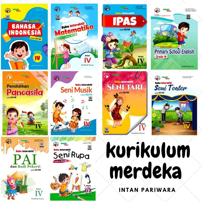 Intan pariwara_Buku pelajaran kelas 4 sd Kurikulum merdeka