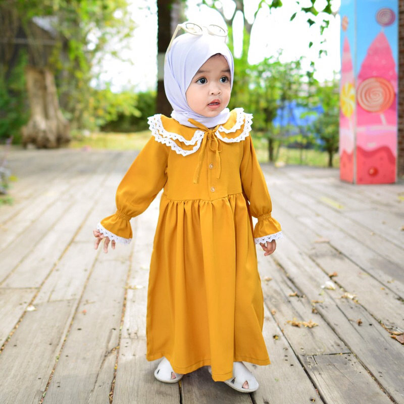 RACHIDKIDS / GAMIS ANAK MURAH / GAMIS ANAK LUCU / SHAKILAH GAMIS