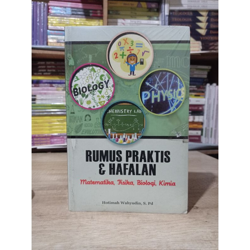 Buku Rumus Praktis & Hafalan Matematika, Fisika, Biologi, Kimia