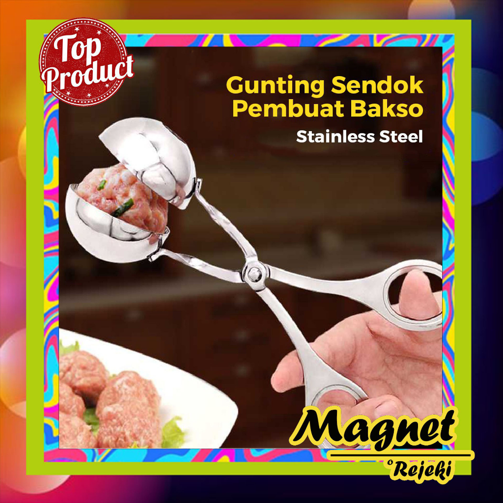 Cetakan Bakso / Gunting Scoop Cetakan Bakso / Cetakan Praktis