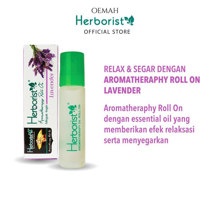 Herborist Aromatheraphy / Minyak Angin Roll On 10ml