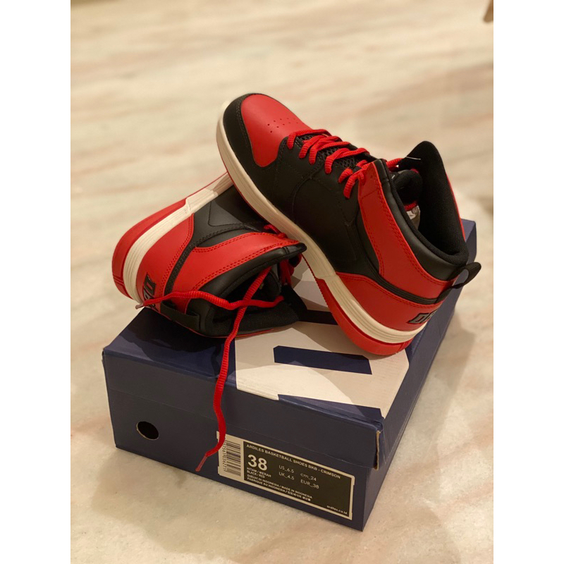 Ardiles X DBL CRIMSON Sepatu Basket 100% ori