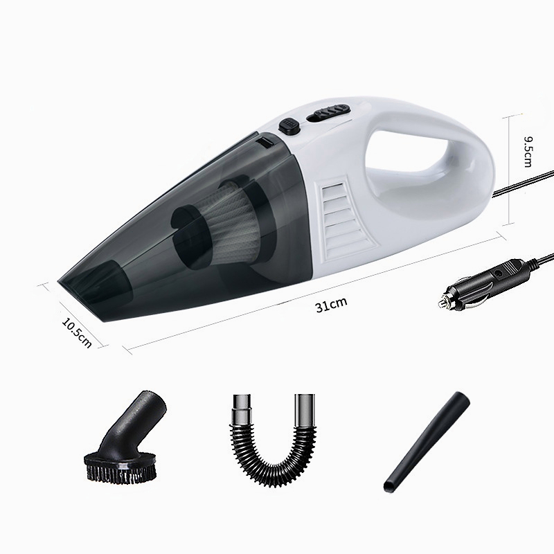 Penyedot Debu Vacum Cleaner 120W Kuat Vacuum Cleaner Mobil CordVacuum Wet And Dry Cleaner