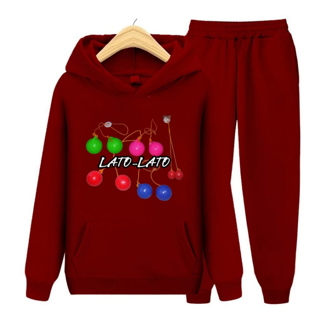 Setelan Sweater anak LATO-LATO 03 /Baju Sweater Hoodie Anak