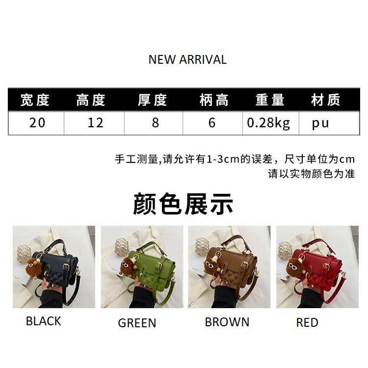 ( 2PC 1KG ) GTBI998880624  New Arrival 2023 !!!  Tas Selempang  Tas Wanita Import  Premium Terbaru + Boneka