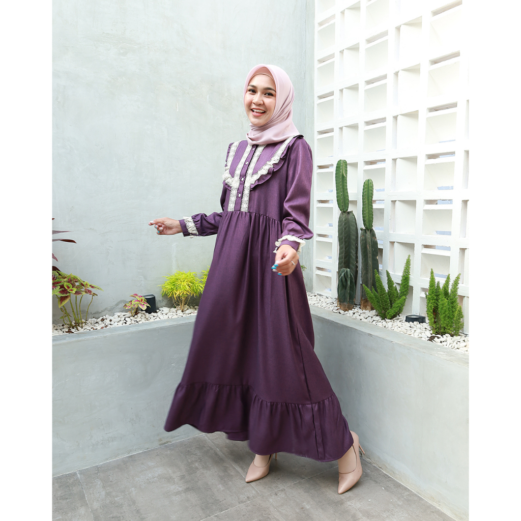 GAVRI Dress - Gamis terbaru by Kingrafa.id