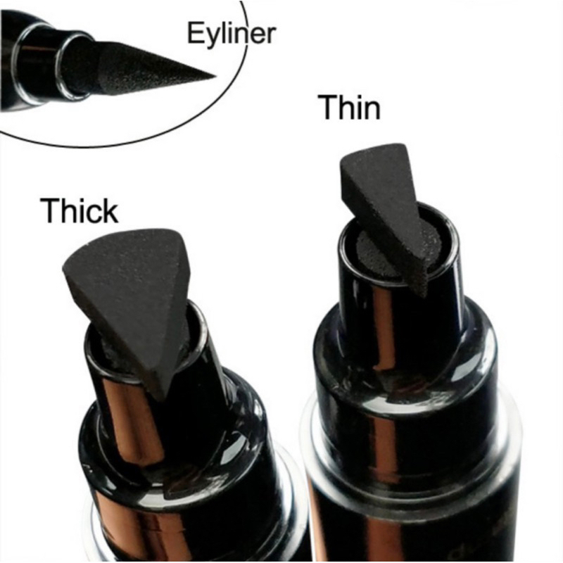 eyeliner cmaadu 2 ways 2in1 cepat kering eyeliner stamp eyeliner stempel eyiner 2 sisi