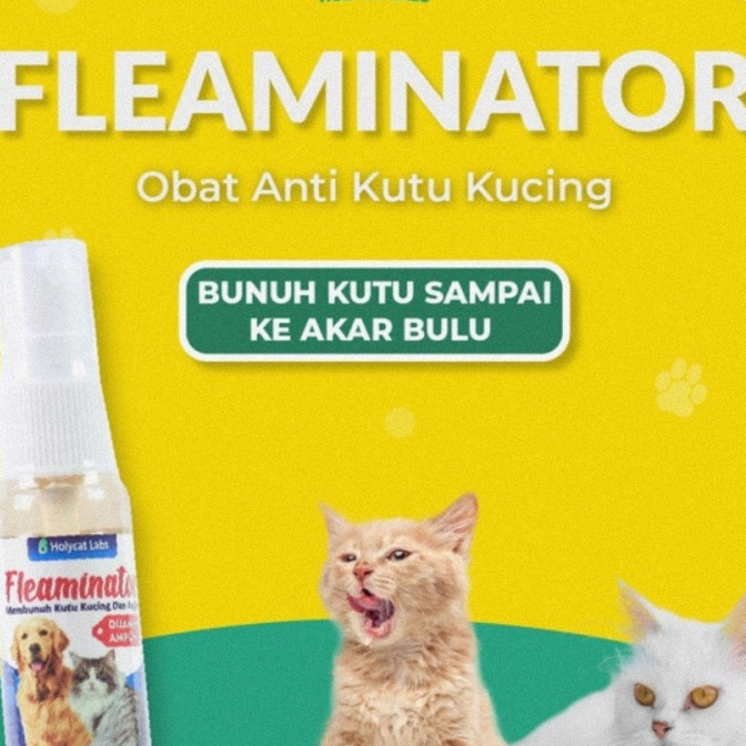 FM Fleaminator Spray Obat Kutu Kucing dan Anjing