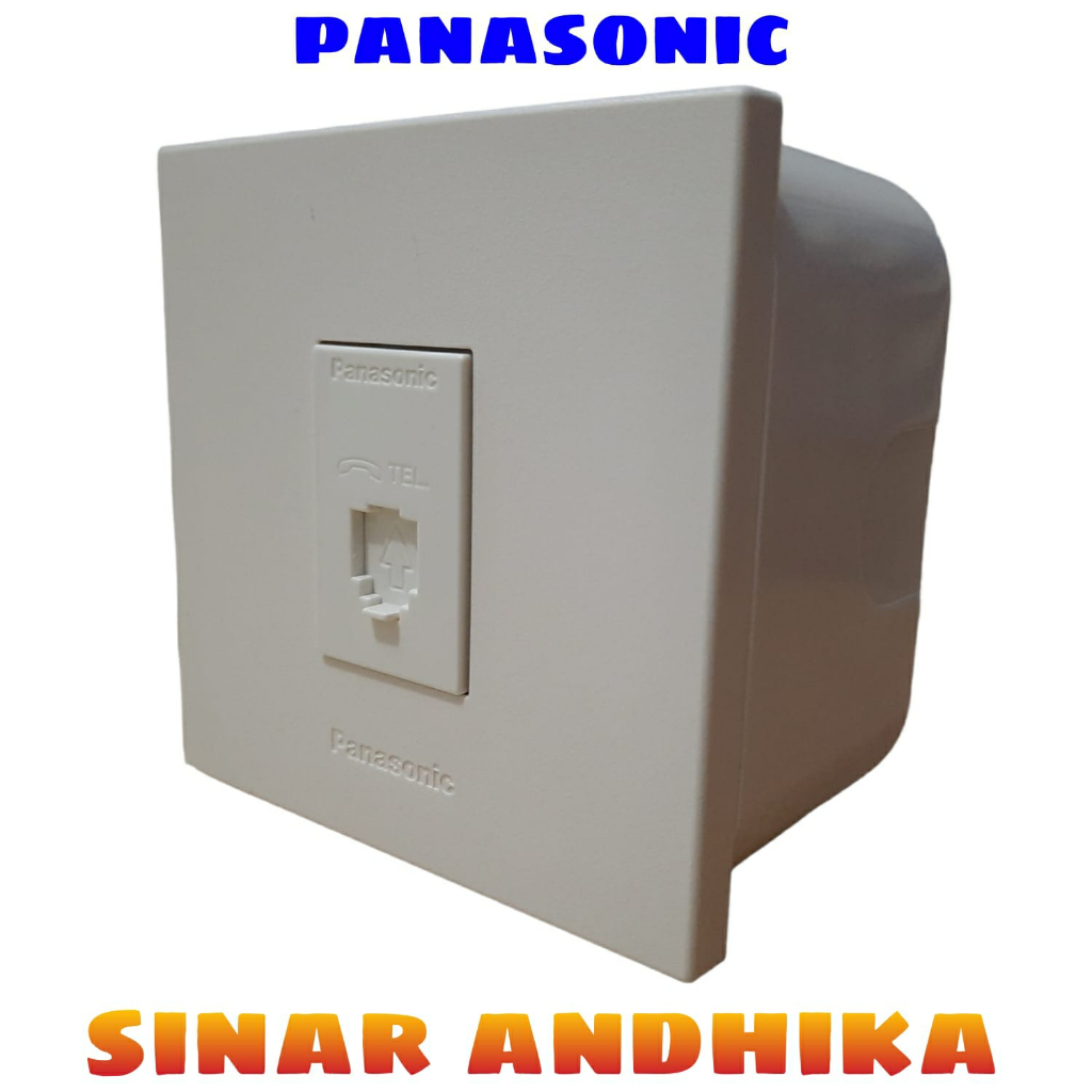 MODUL TELEPON / DATA / TV / USB PUTIH OUTBOW STYLE E PANASONIC