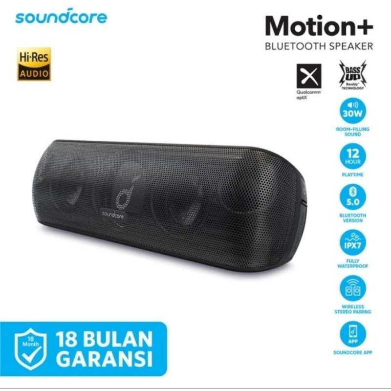 Anker Soundcore Motion Plus / Motion+ Bluetooth Wireless Speaker A3116