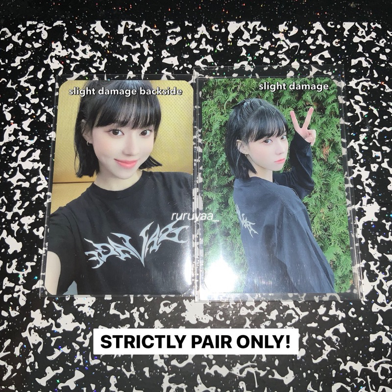 PHOTOCARD OFFICIAL WINTER AESPA DELUXE SGS SAVAGE ALBUM SM GLOBAL SHOP PC KEBUN LONGSLEEVE SHORT SLE