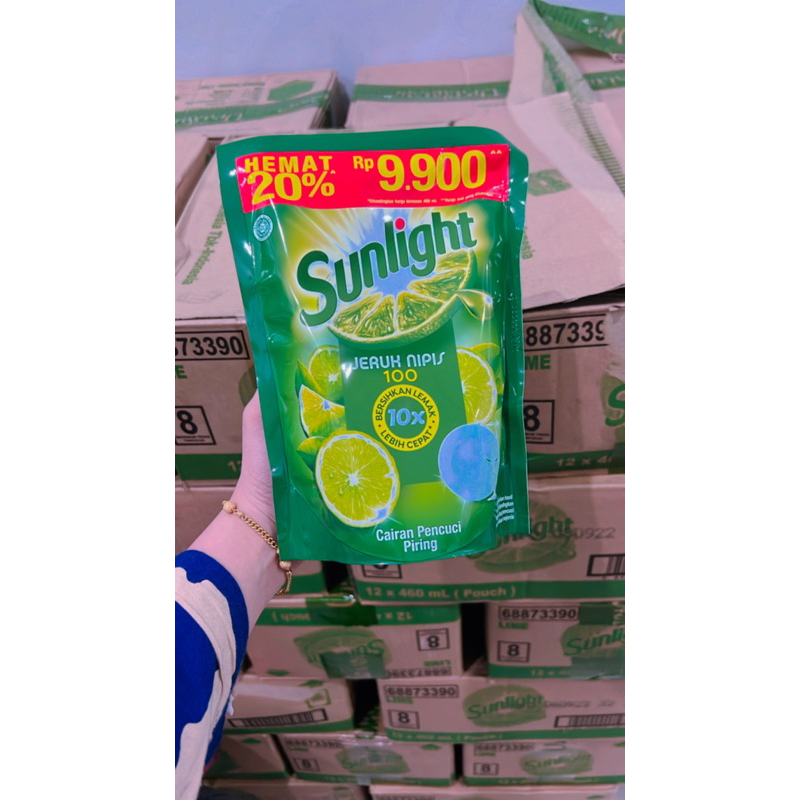 SUNLIGHT 460ml pencuci piring liquid