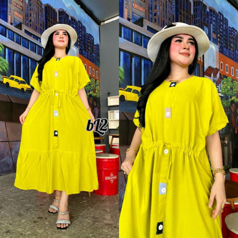 RAISA DRESS - DASTER RAYON JUMBO